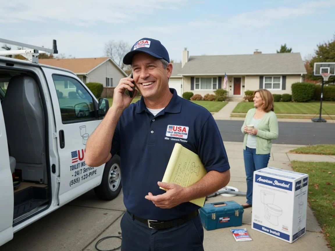 Toilet Installation Hertel, WI FAQs